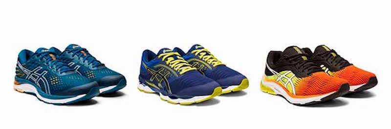 Coleção Amortecimento da Asics: Gel-Cumulus, Gel-Ziruss 3 e Gel-Pulse 11