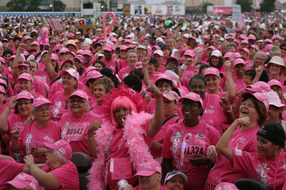 Corredora da Race For Cure 5k